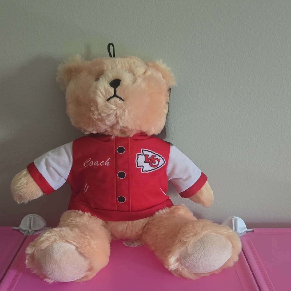 Kansas City Chiefs "Coach" Teddy Bear
